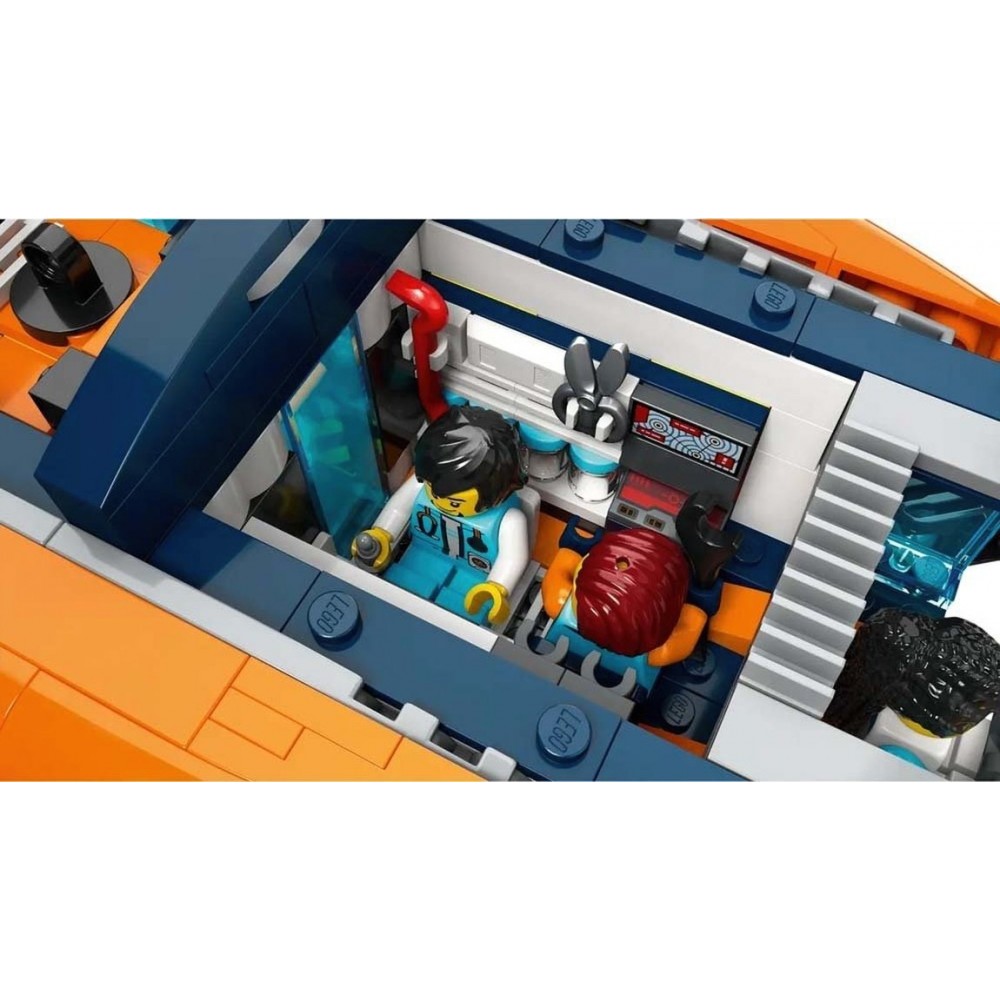 Конструктор LEGO City Глибоководний дослідницький підводний човен