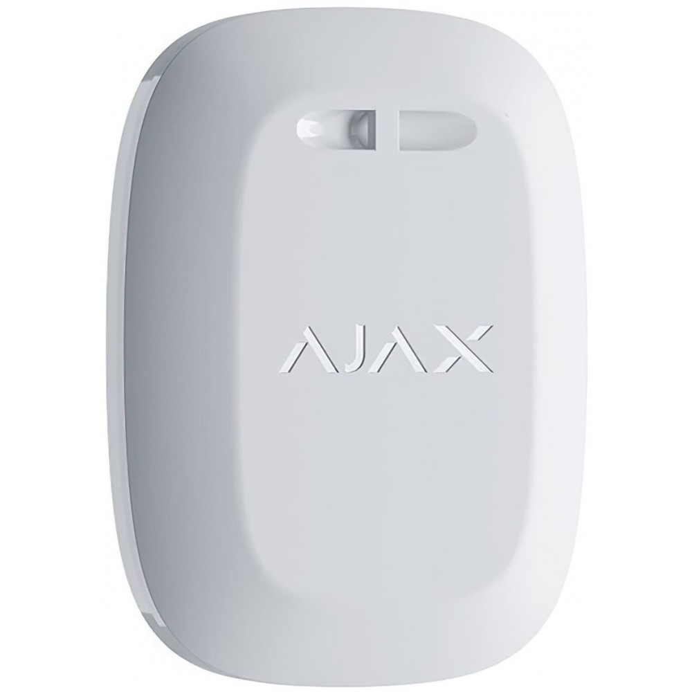 Бездротова екстрена кнопка Ajax DoubleButton (White)