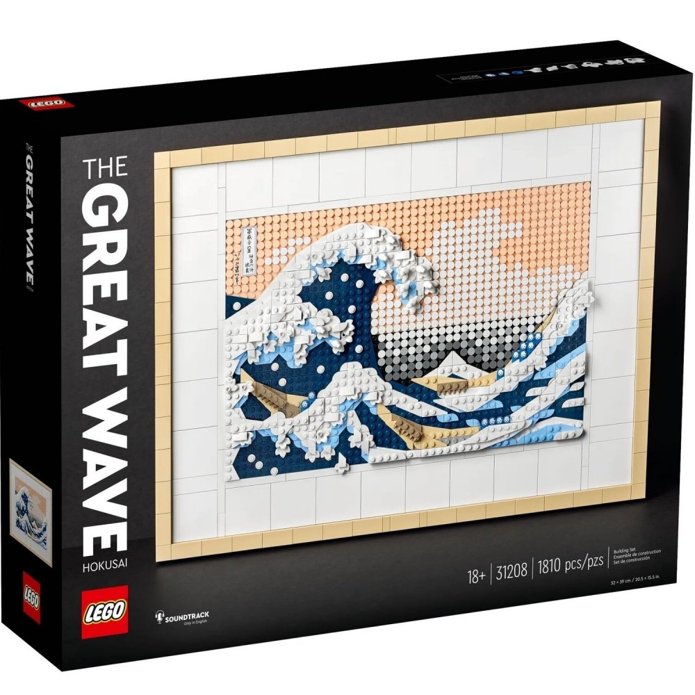 Конструктор LEGO ART Хокусай, Велика хвиля