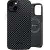 Чохол Pitaka MagEZ Case 4 Twill 1500D Black/Grey для iPhone 15 Plus (KI1501M)