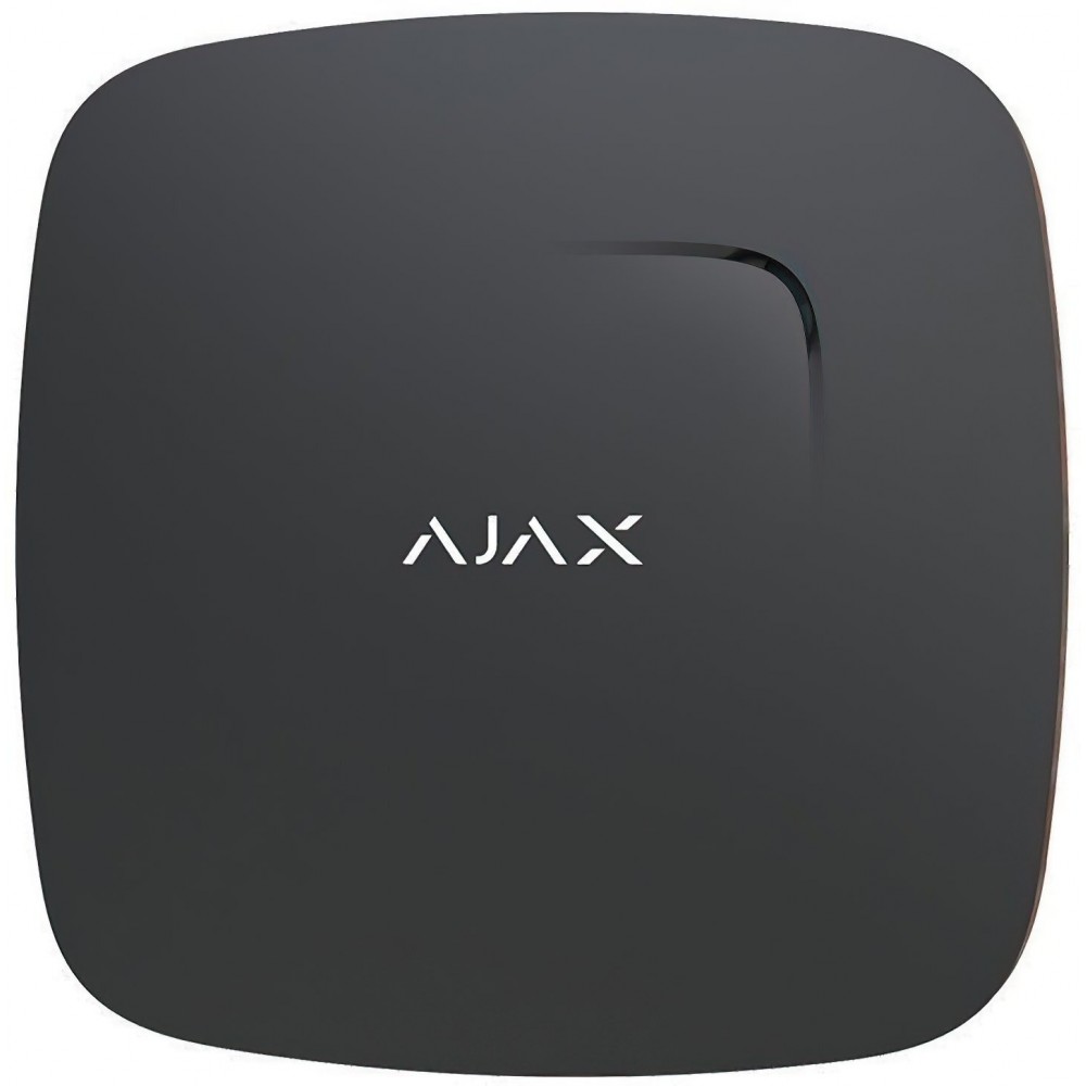 Бездротовий датчик детектування диму Ajax FireProtect (Heat/Smoke) (Black)