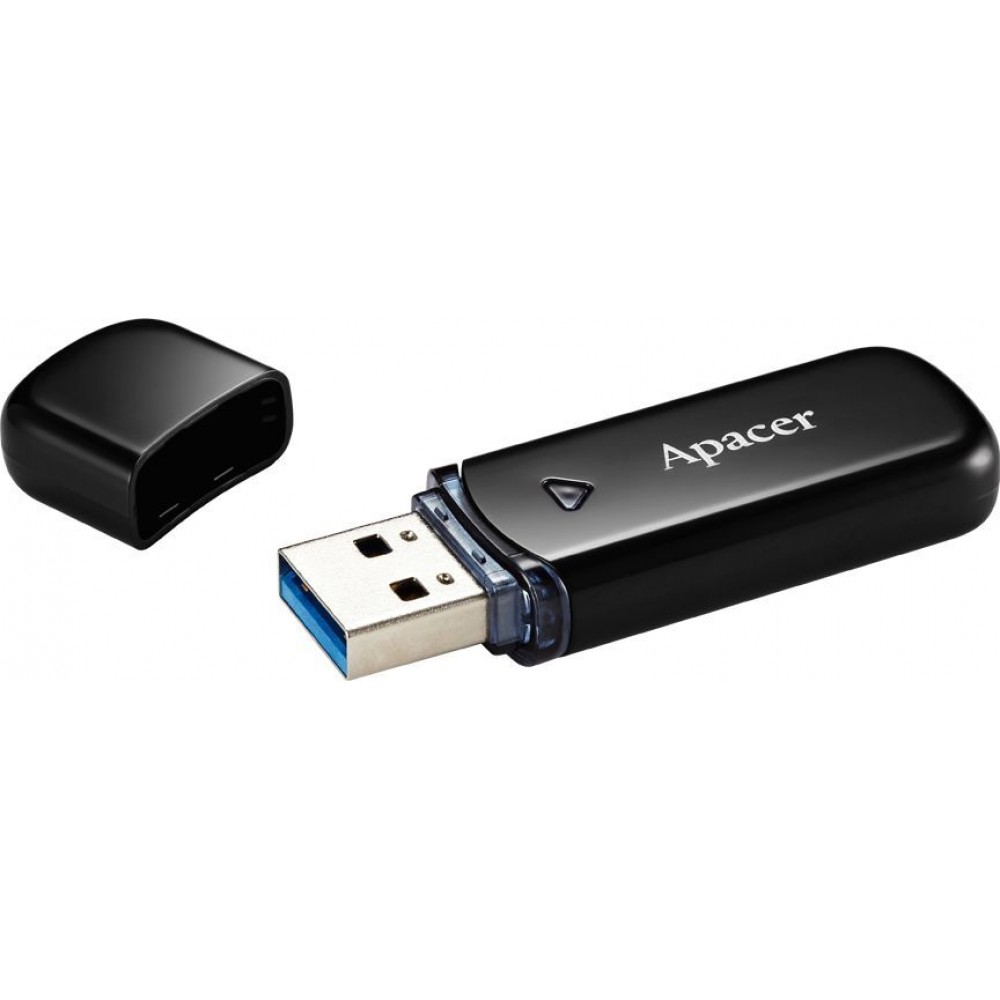 USB флеш-накопичувач Apacer AH355 64GB USB 3.0 (Black)