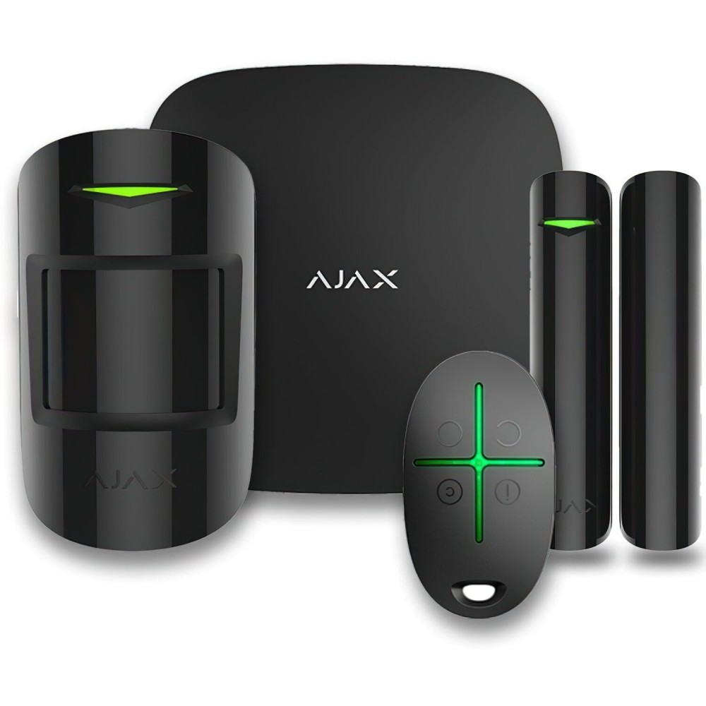 Комплект сигналізації Ajax StarterKit Plus (Black)