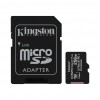 Карта пам'яті Kingston microSD 256GB C10 UHS-I R100/W85MB/s + SD у Харкові
