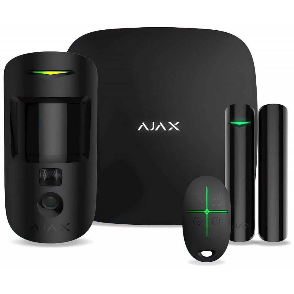 Комплект сигналізації Ajax StarterKit Cam (Black)