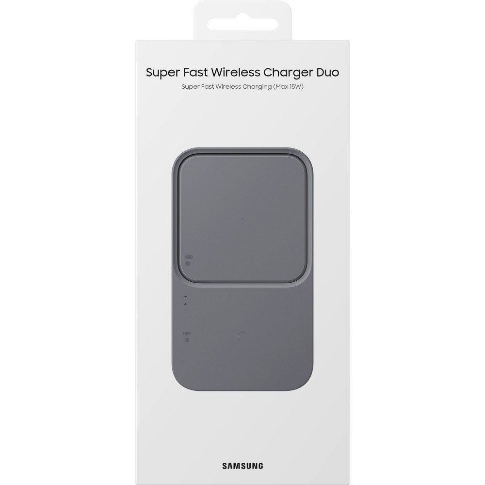 Бездротовий зарядний пристрій Samsung Wireless Charger Duo EP-P5400 15W Black (EP-P5400BBRGRU)