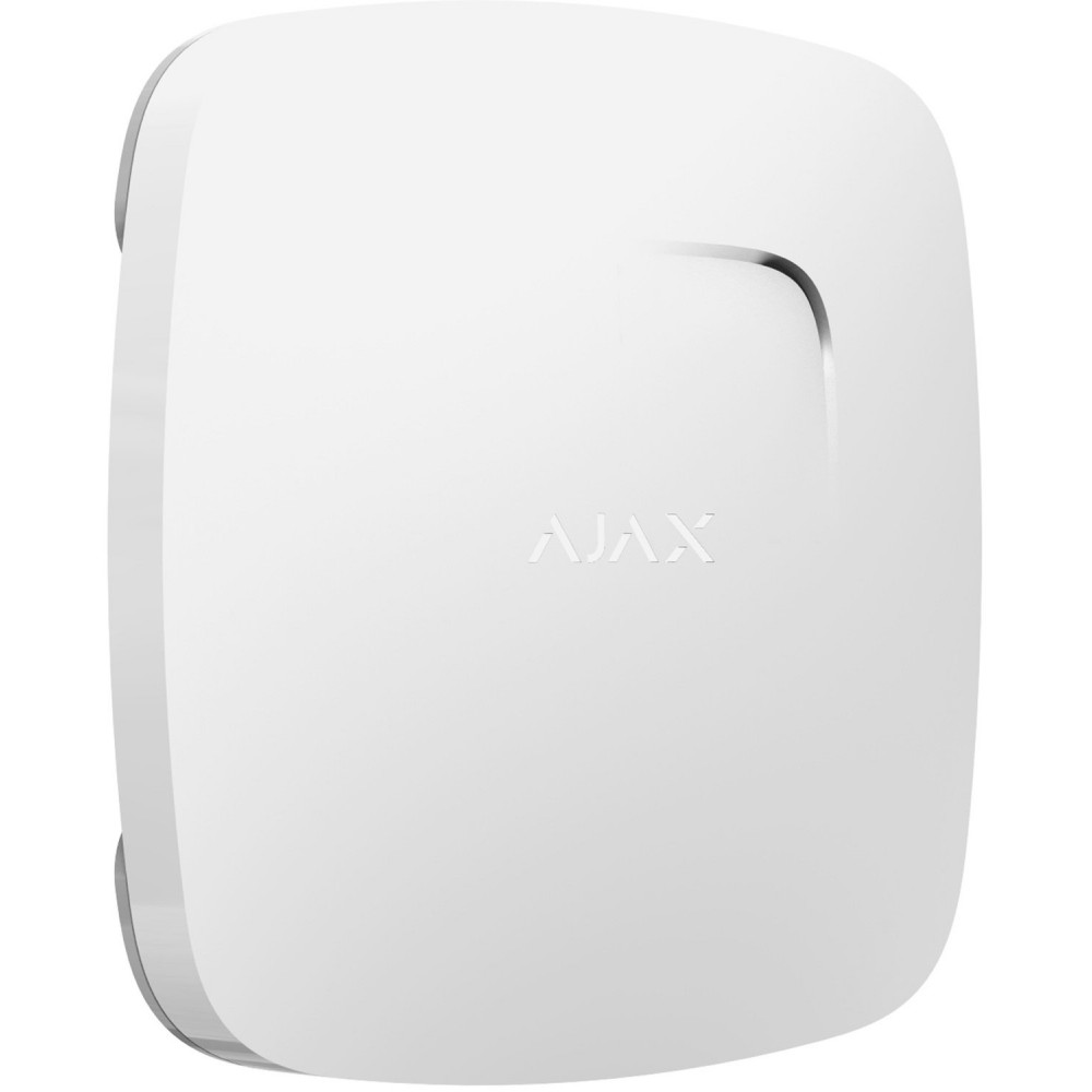 Бездротовий датчик детектування диму і чадного газу Ajax FireProtect Plus (Heat/Smoke/CO) (White)
