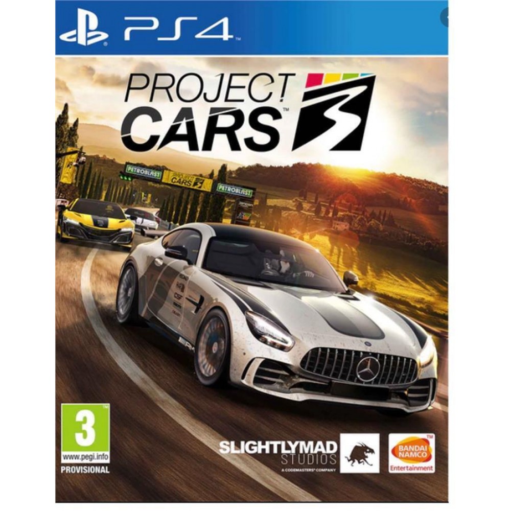 Гра Project Cars 3 (російські субтитри) (PS4)