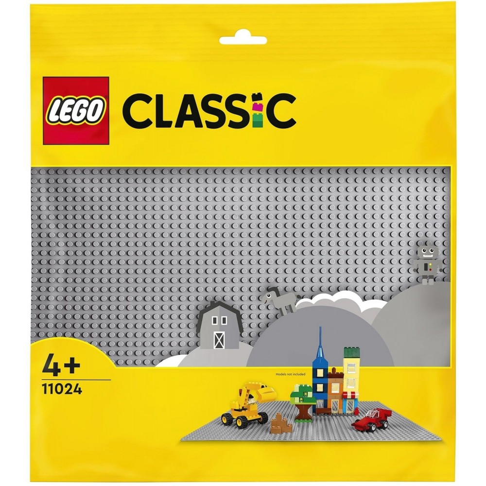 Конструктор LEGO Classic Базова пластина сірого кольору