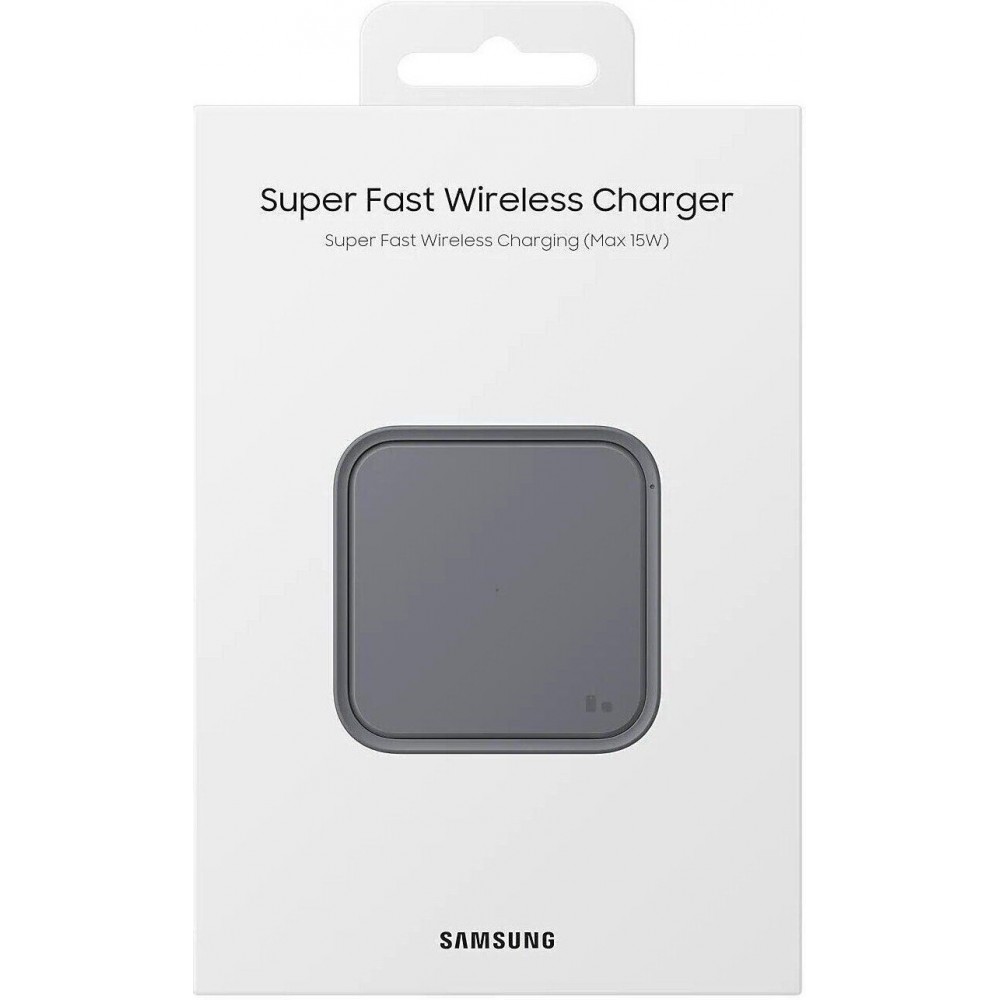 Бездротовий зарядний пристрій Samsung Wireless Charger Pad 15W Black (EP-P2400TBRGRU)