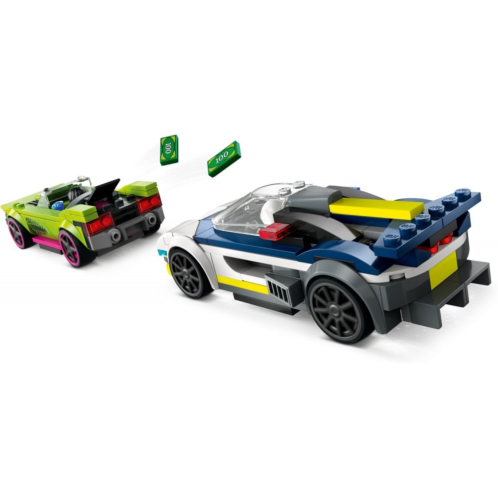 Конструктор LEGO City Переслідування маслкара на поліцейському автомобілі