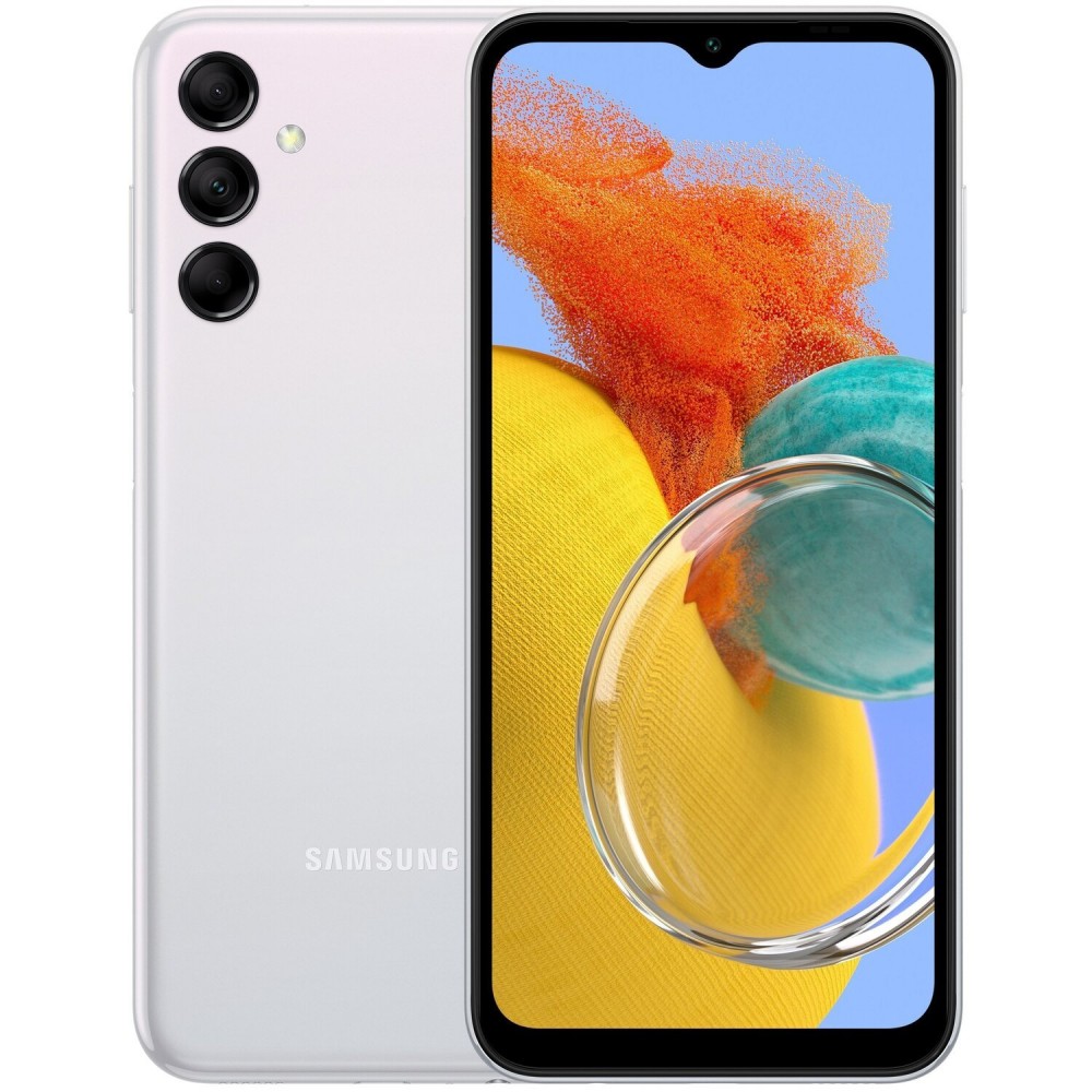 Смартфон Samsung Galaxy M14 5G 4/128GB Silver (SM-M146BZSVSEK)