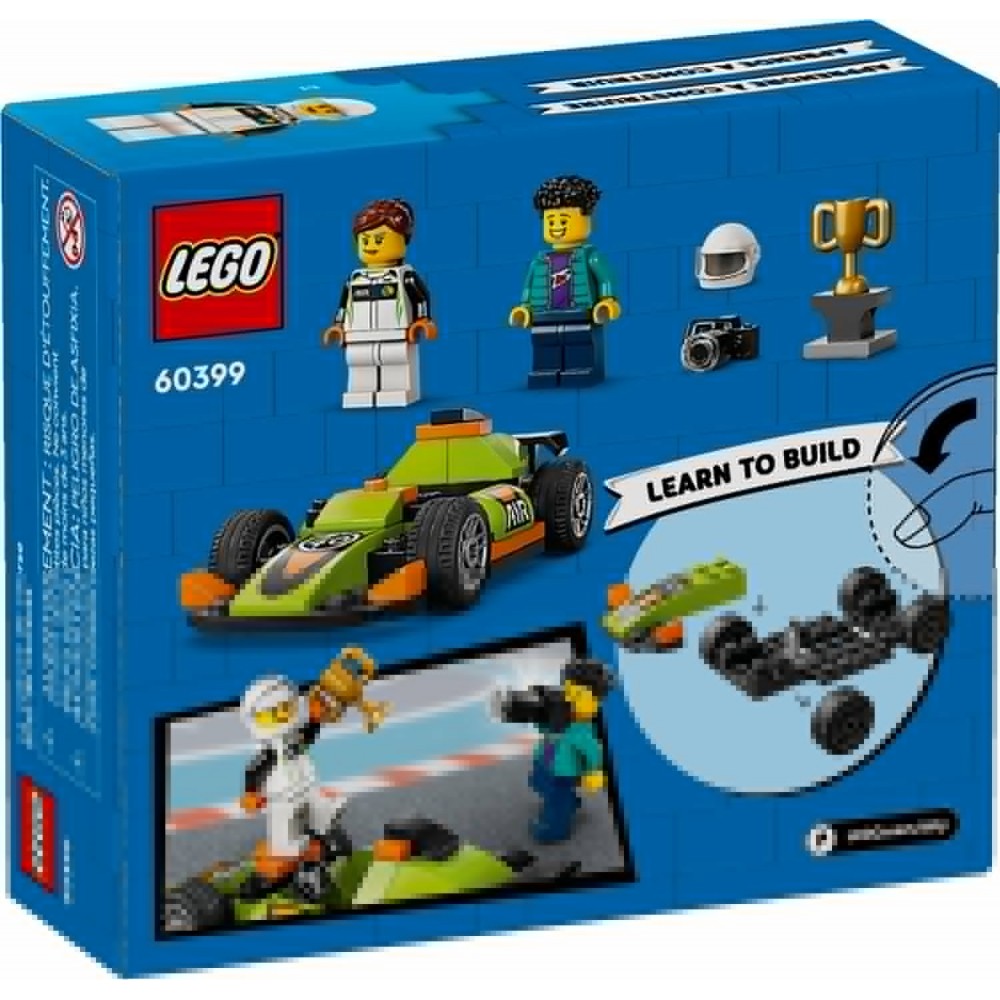 Конструктор LEGO City Зелений автомобіль для перегонів