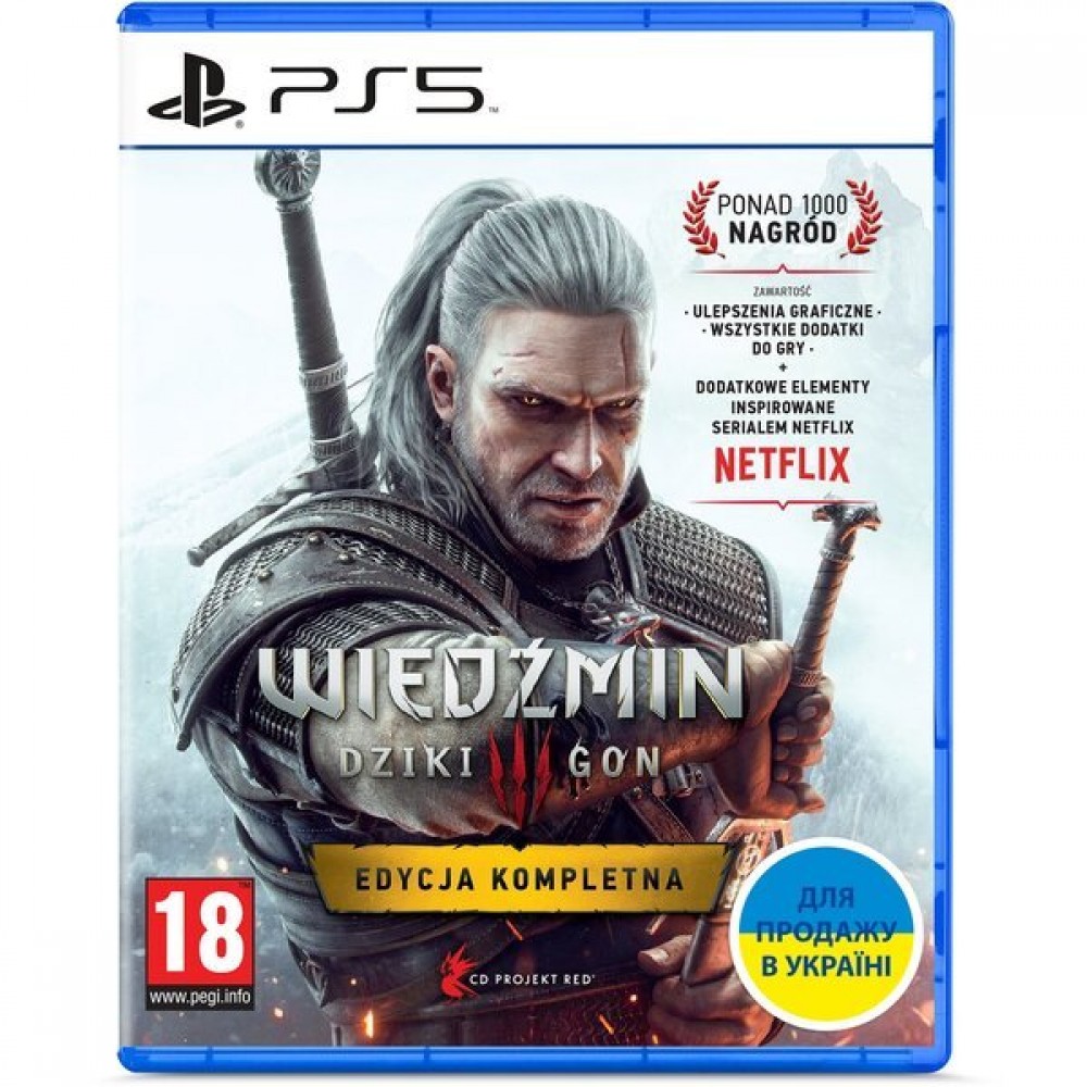 Гра The Witcher 3: Wild Hunt Complete Edition (PS5)