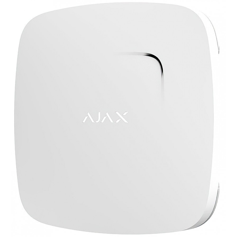 Бездротовий датчик детектування диму Ajax FireProtect (Heat/Smoke) (White)
