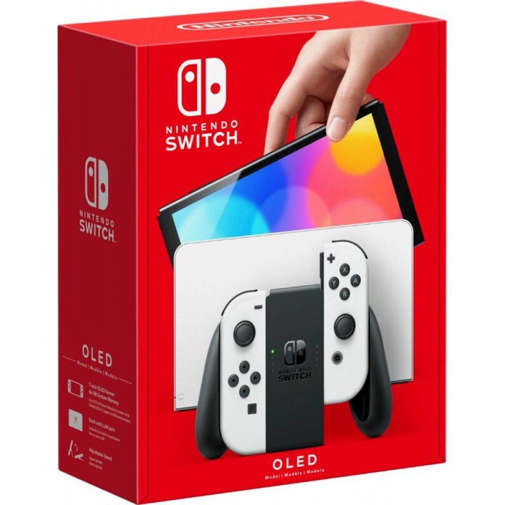 Ігрова консоль Nintendo Switch OLED Model with White Joy-Con