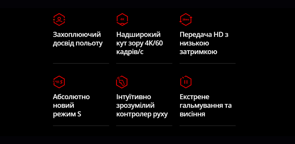 Опис DJI FPV