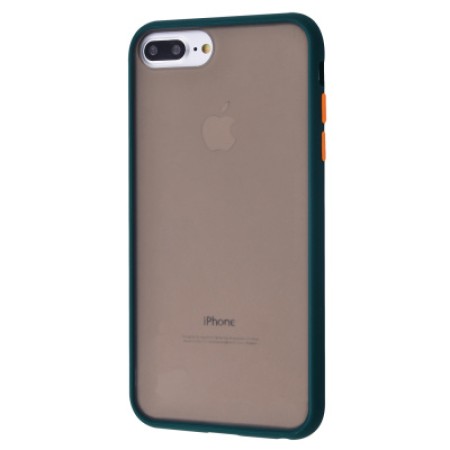 Накладка Goospery Peach garden на iPhone 7 Plus/8 Plus (Dark Green/Black)