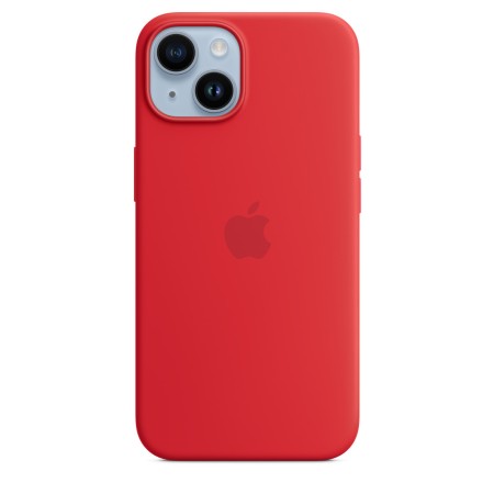 Apple Silicone case для iPhone 14 with MagSafe (PRODUCT)RED