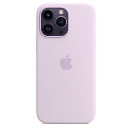 Apple Silicone case для iPhone 14 Pro Max with MagSafe (Lilac)  у Микуличині