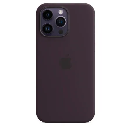 Apple Silicone case для iPhone 14 Pro Max with MagSafe (Elderberry)