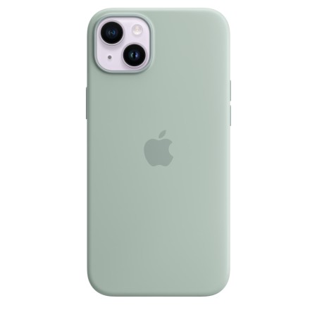 Apple Silicone case для iPhone 14 Plus with MagSafe (Succulent)  у Микуличині