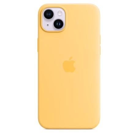 Apple Silicone case для iPhone 14 Plus with MagSafe (Sunglow)  у Микуличині