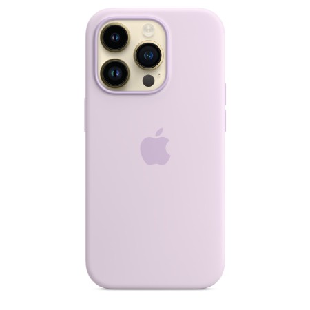 Apple Silicone case для iPhone 14 Pro with MagSafe (Lilac)