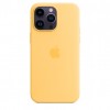 Apple Silicone case для iPhone 14 Pro Max with MagSafe (Sunglow) у Херсоні