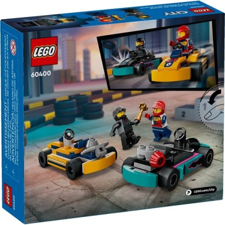 Конструктор LEGO City Картинг і гонщики (60400)  у Луцьку