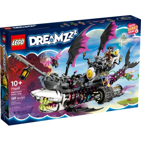Конструктор LEGO DREAMZzz™ Страхітливий корабель Акула (71469)