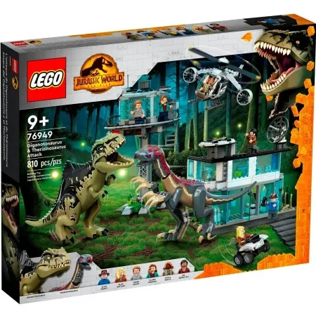 Конструктор LEGO Jurassic World Атака гігантозавра та теризинозавра (76949)