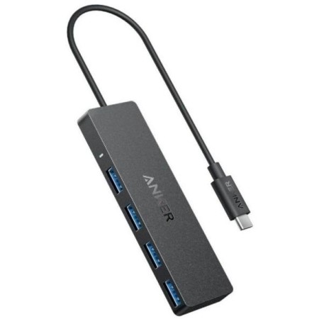 USB-хаб Anker PowerExpand Direct 4in1 (Black) (A8309G11)