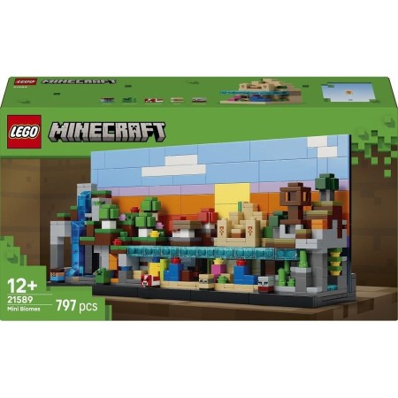 Конструктор LEGO Minecraft  Мінібіоми (21589)