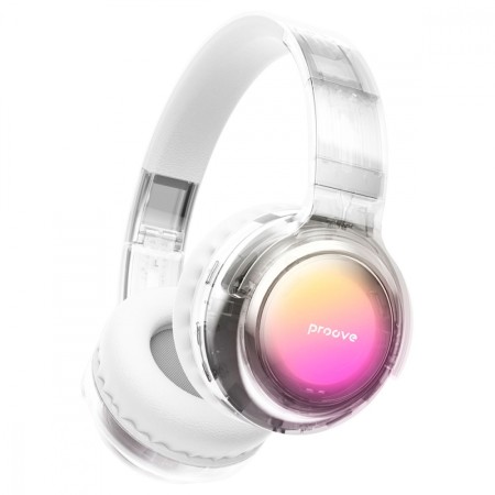 Бездротові навушники Proove Crystal Galaxy (Transparent White)