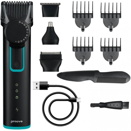 Універсальний тример Proove Dorian 5in1 Black