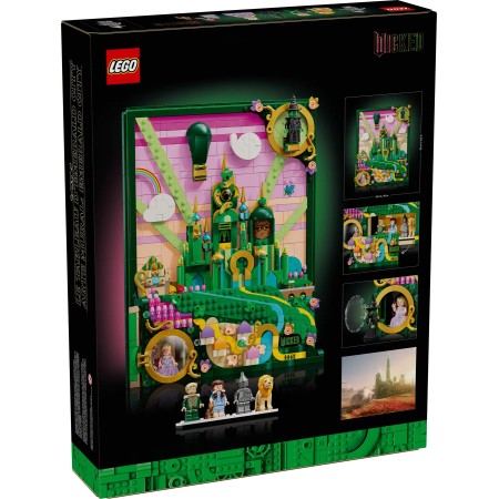 Конструктор LEGO Wicked Смарагдове місто настінний арт (75685)