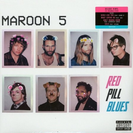 Вінілова платівка Maroon 5 – Red Pill Blues (Deluxe Edition) (2 LP)