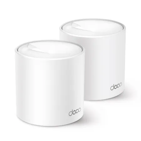 Маршрутизатор TP-Link (WiFi MESH система) DECO X50 2PK AX3000 3xGE LANWAN MU-MIMO OFDMA MESH (DECO-X50-2-PACK)  у Чорноморську