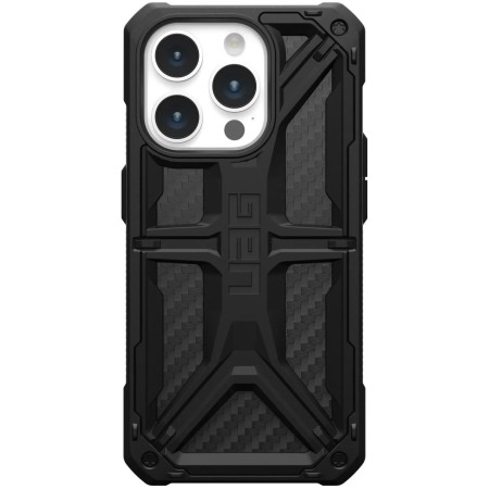 Чохол UAG Monarch для Apple iPhone 15 Pro Max (Carbon Fiber)  у Запоріжжі