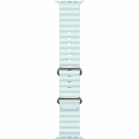Ремінець Apple Watch 42/44/45/46/49mm Natural Titanium Finish Ice Blue Ocean Band (MXTF3ZM/A)