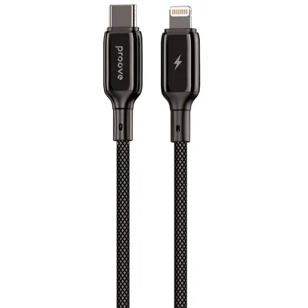 Кабель Proove Dense Metal Type-C to Lightning 27W (2m) black