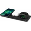 Бездротовий зарядний пристрій Belkin 3in1 MagSafe PRO Black (WIZ016VFBK)