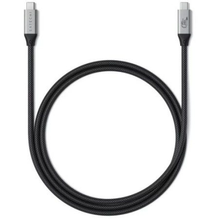 Кабель Satechi USB4 Pro 240W Space Gray (1.2 m) (ST-YU4120M)