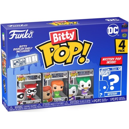 Набір подарунковий Funko POP (Bitty): DC - Harley Quinn 4pk  у Миколаєві