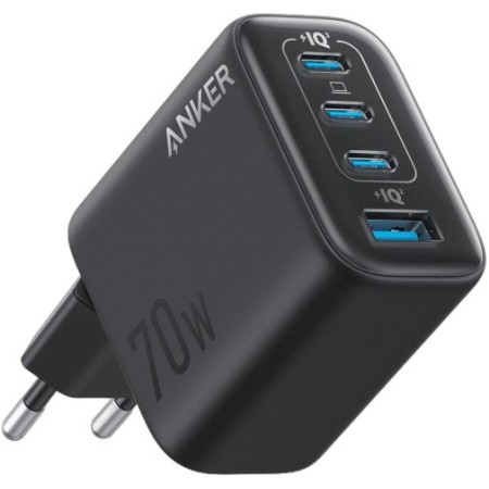 Зарядний пристрій Anker Charger 70W (Black) (A121CG11)