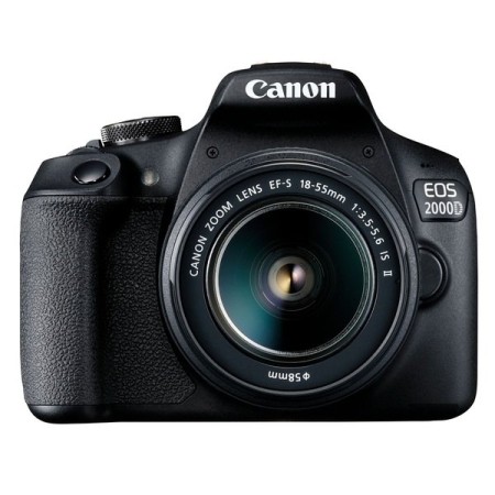 Фотоапарат Canon EOS 2000D (+ объектив 18-55 IS II) (2728C008)