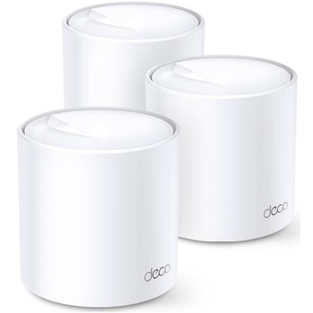 Маршрутизатор TP-Link (WiFi MESH система) DECO X60 3PK AX3000 1xGE LAN 1xGE WAN MU-MIMO OFDMA MESH (DECO-X60-3-PACK)  у Чернівцях