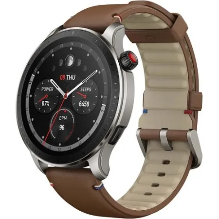 Смарт-годинник Amazfit GTR 4 (Brown Leather)
