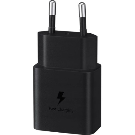 Зарядний пристрій Samsung 15Вт USB-С Black (EP-T1510NBEGEU)